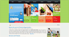 Desktop Screenshot of chandrainvestment.com